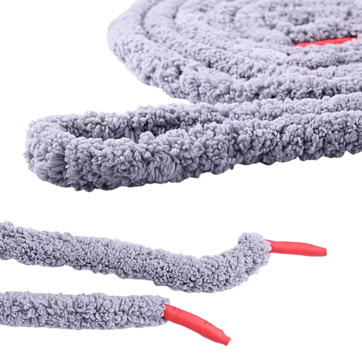 Corda alta absorção fina Cinza para Insufilm 3 metros