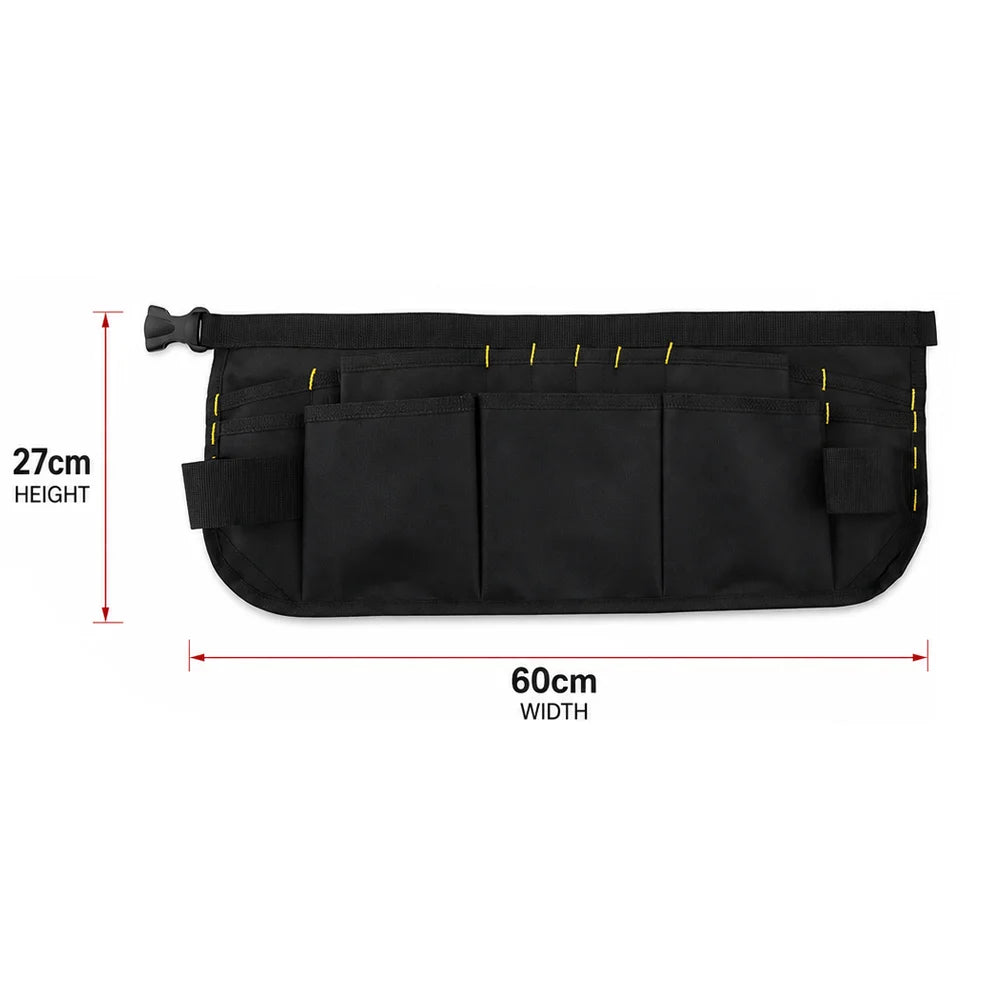 Avental de Cintura Kunaisi para Ferramentas de Envelopamento — Oxford Ajustável 60x27cm