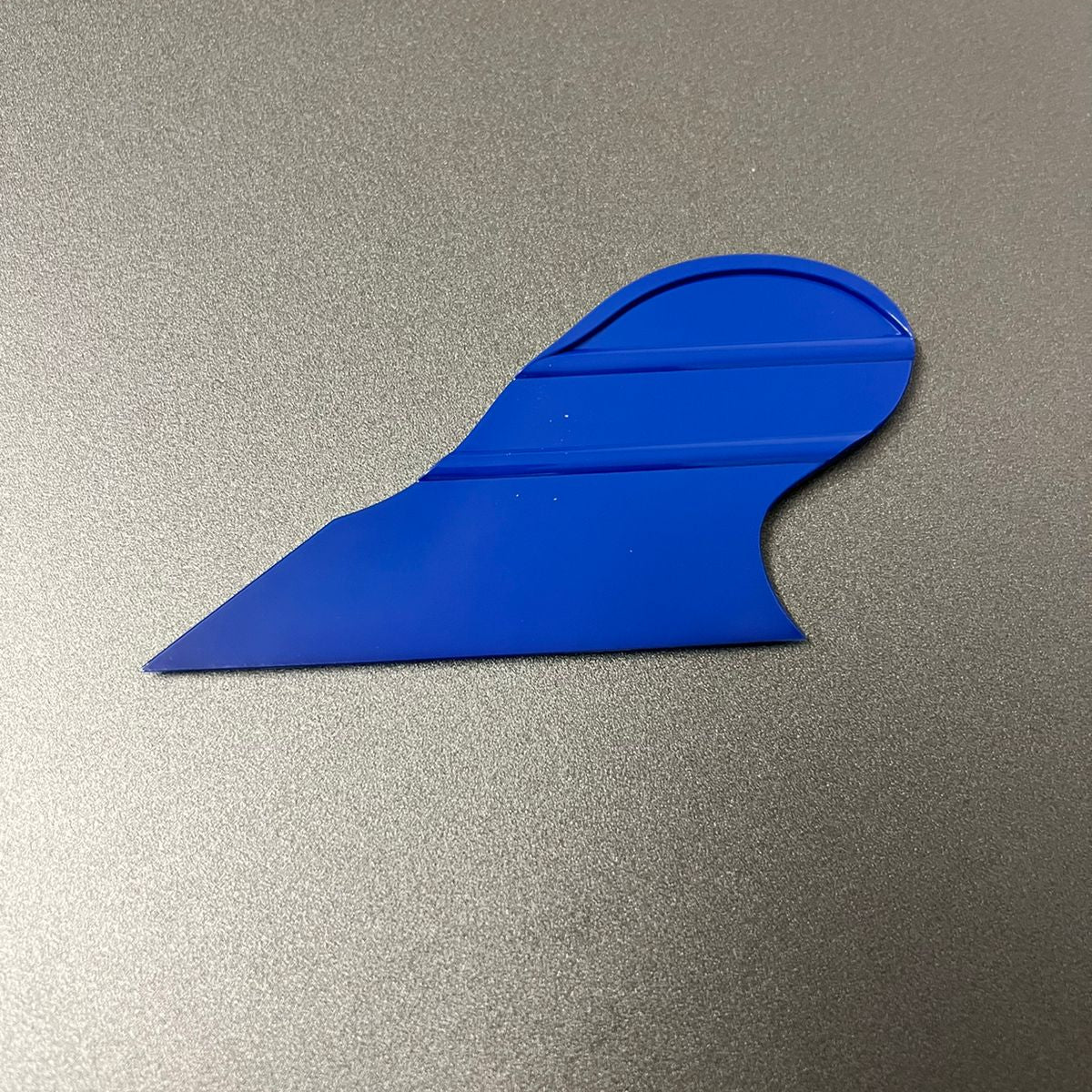 Espátula de Canto Flexível Azul 70A para Window Film e PPF – Uso Profissional