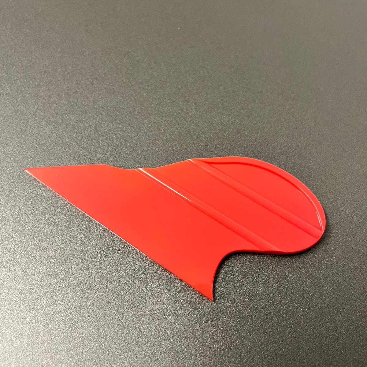 Espátula de Canto Média Laranja 80A para Window Film e PPF – Uso Profissional