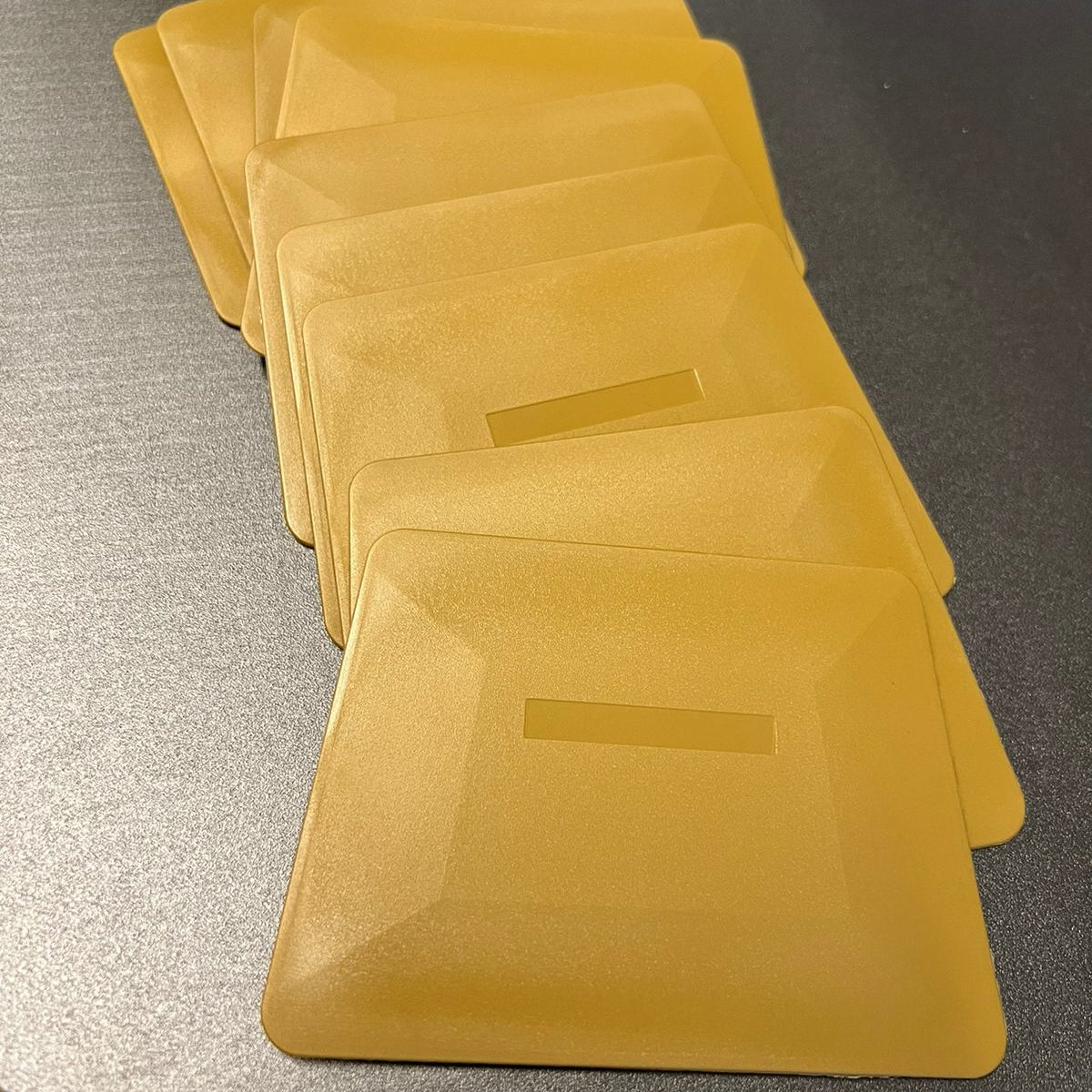 Kit com 5 Espátulas Teflon Gold para Modelagem de Películas | Ferramentas Profissionais para PPF e Window Film