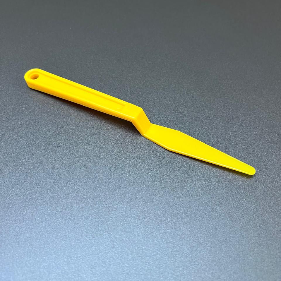 Kit Espátula Afastador de Pestanas e Canaletas Amarela — 3 ou 5 Peças