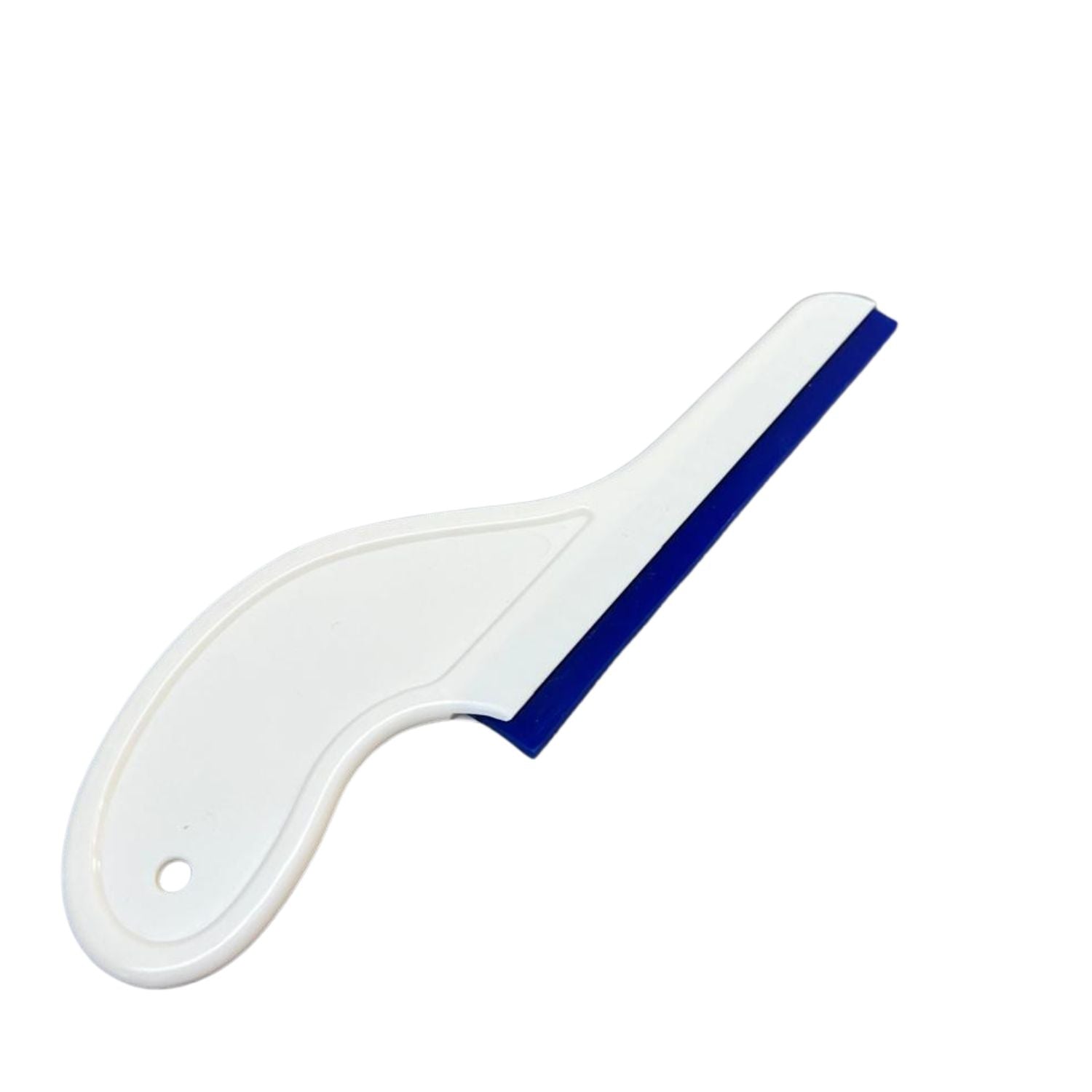 Rodo Spider branco com Borracha para aplicação de window film