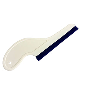 Rodo Spider branco com Borracha para aplicação de window film