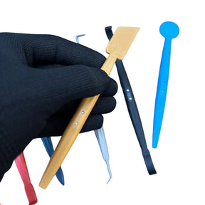 Kit Ferramentas para detalhamento 7 peças magneticas