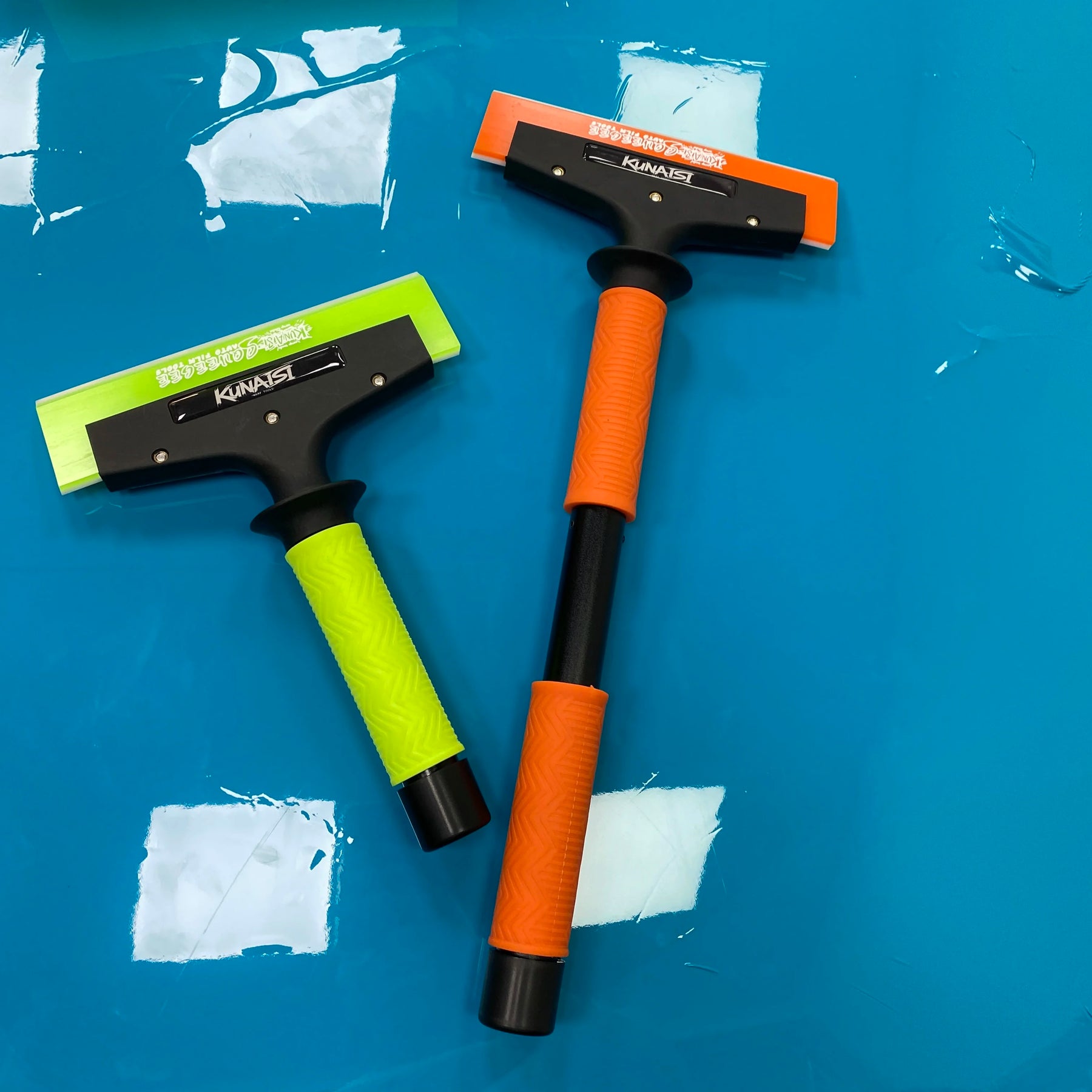 Rodo Kunaisi em Liga de Alumínio — Padrão 25cm ou Estendido 43,5cm | Vermelho, Verde ou Laranja