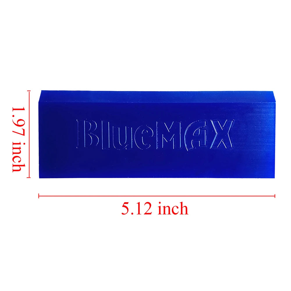 Kit 5 Lâminas de Borracha Universal para Rodo e Raspador — Black 80%, Bluemax 70% ou 90% Dureza