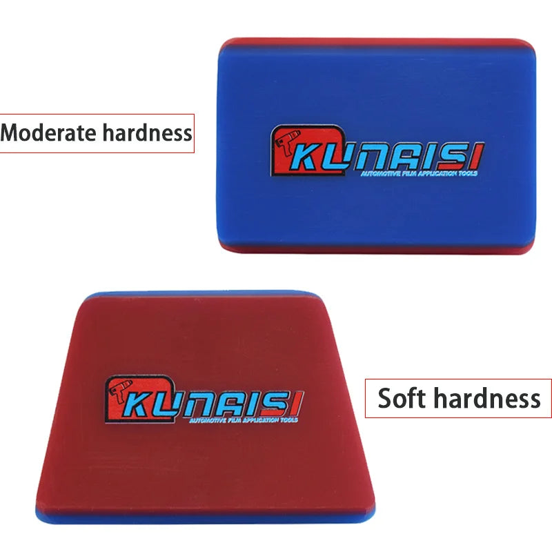 Borracha Dupla Camada Kunaisi 10x7cm — Tendão Bovino TPU | Vermelha 75° ou Azul 70°