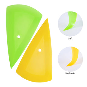 Espátula de Canto Contour Bico Pizza – Verde ou Amarela
