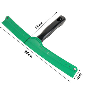Rodo em T TOFAR Verde e Preto — Silicone Macio 25cm ou 35cm para Limpeza e Aplicação de PPF