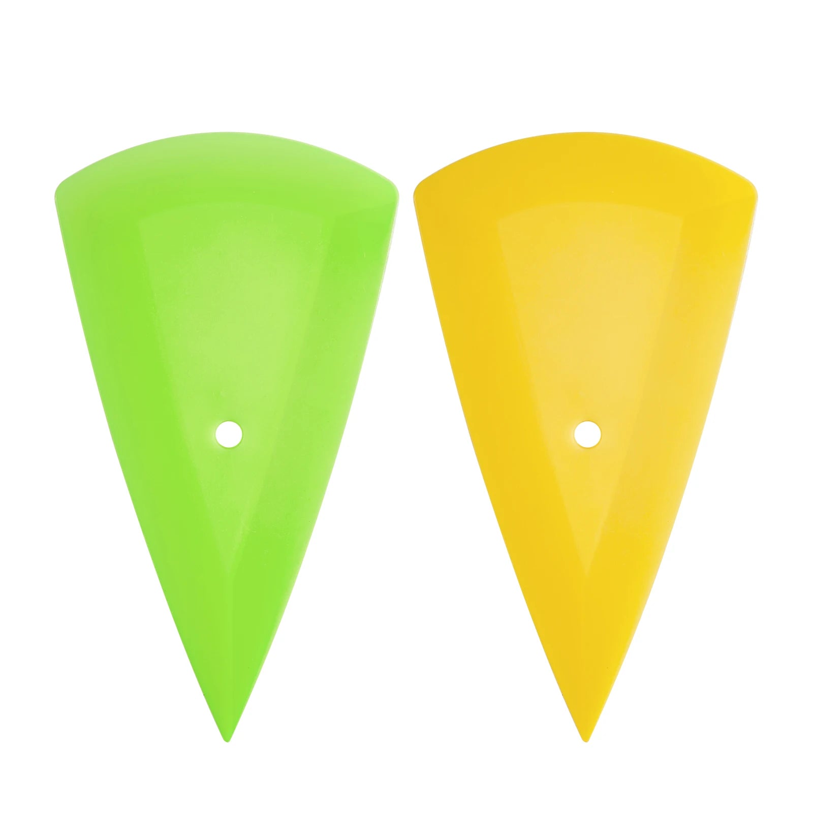 Espátula de Canto Contour Bico Pizza – Verde ou Amarela