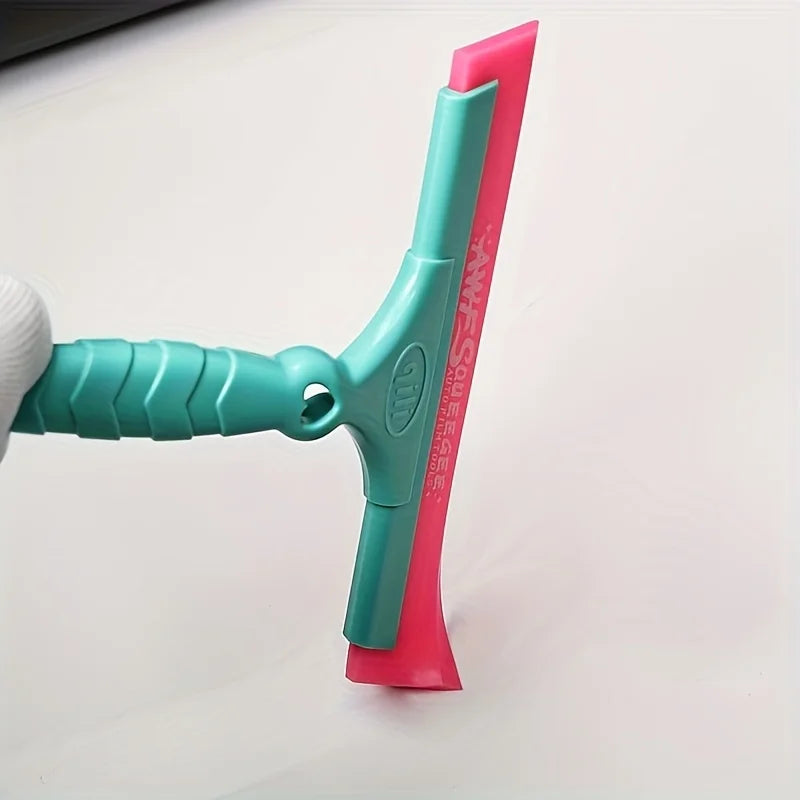 Rodinho de Limpeza e Aplicação — Borracha Rosa 20cm Macia