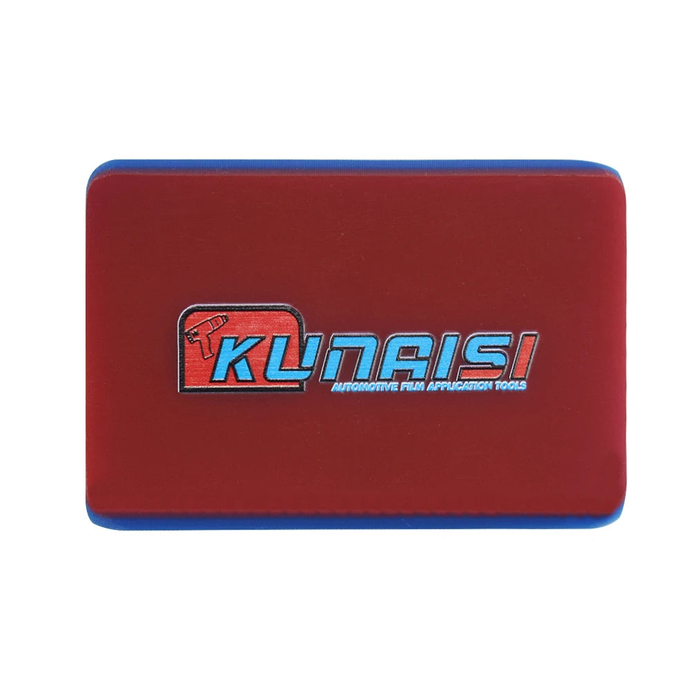 Borracha Dupla Camada Kunaisi 10x7cm — Tendão Bovino TPU | Vermelha 75° ou Azul 70°