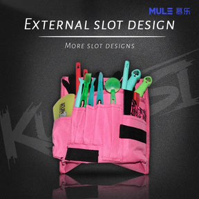 Bolsa de Cintura Kunaisi PRO em Nylon 24x22cm — Impermeável com Fecho de Encaixe