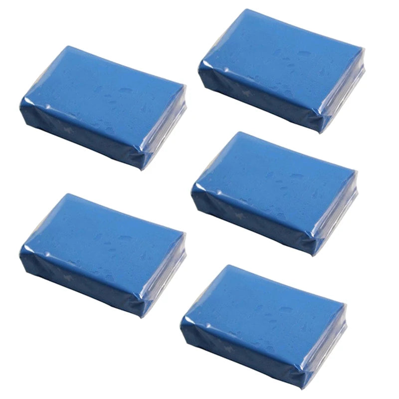 Massa de Argila (Clay Bar) 100g para Descontaminação de Pintura — Branco ou Azul