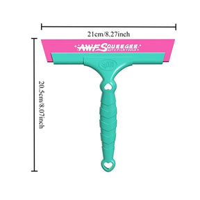 Kit 2 Rodos de Aplicação e Limpeza — Borracha 20cm e 15cm