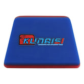 Borracha Dupla Camada Kunaisi 10x7cm — Tendão Bovino TPU | Vermelha 75° ou Azul 70°