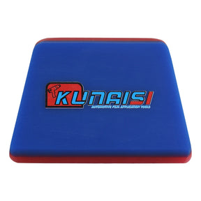 Borracha Dupla Camada Kunaisi 10x7cm — Tendão Bovino TPU | Vermelha 75° ou Azul 70°