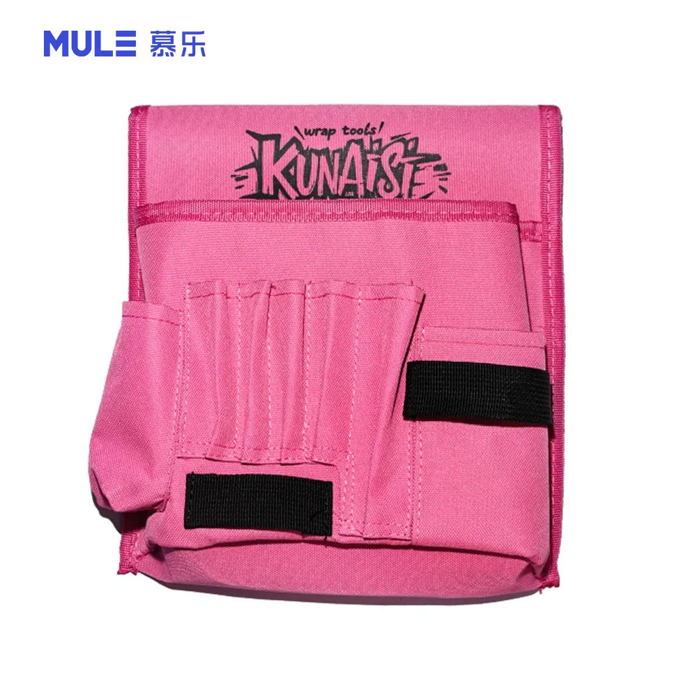 Bolsa de Cintura Kunaisi PRO em Nylon 24x22cm — Impermeável com Fecho de Encaixe