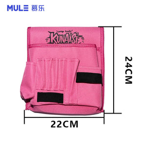 Bolsa de Cintura Kunaisi PRO em Nylon 24x22cm — Impermeável com Fecho de Encaixe