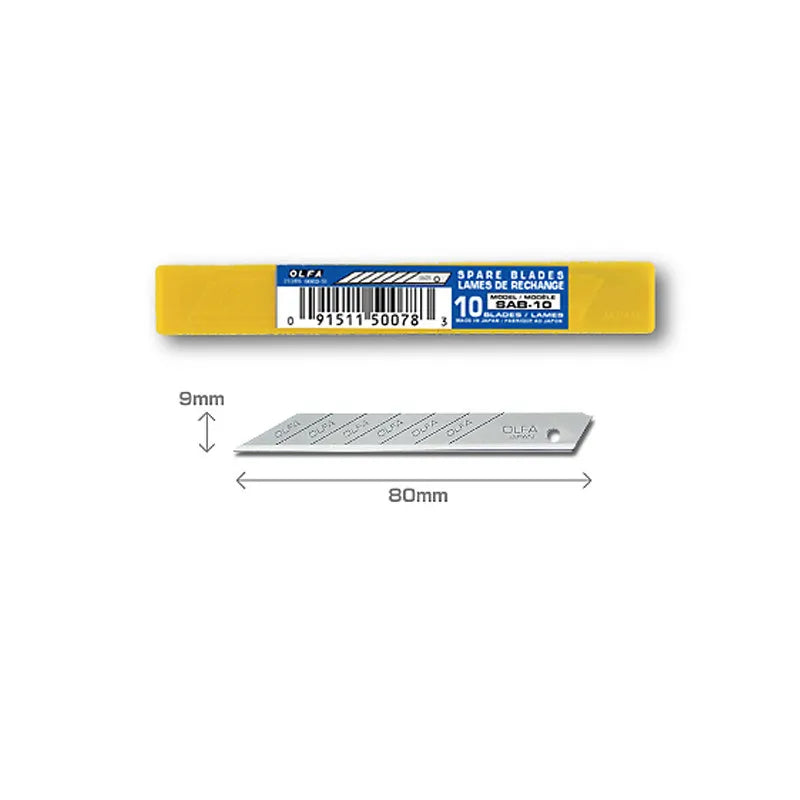 Estilete Olfa Inox Slim SAC-1 9mm