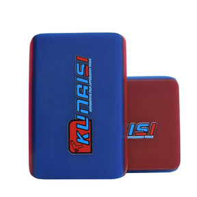 Borracha Dupla Camada Kunaisi 10x7cm — Tendão Bovino TPU | Vermelha 75° ou Azul 70°