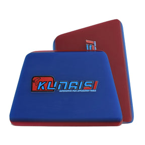 Borracha Dupla Camada Kunaisi 10x7cm — Tendão Bovino TPU | Vermelha 75° ou Azul 70°
