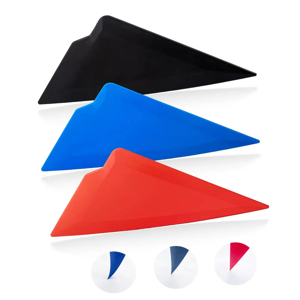 Espátula Triangular Para Canto 3 Durezas Kit Ou Avulsa
