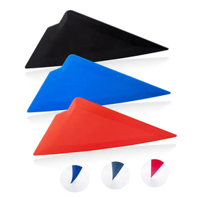 Espátula Triangular Para Canto 3 Durezas Kit Ou Avulsa