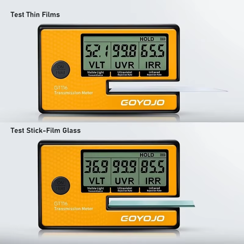 Luxímetro Medidor de Películas UV, VLT e IR Profissional | Frete Grátis