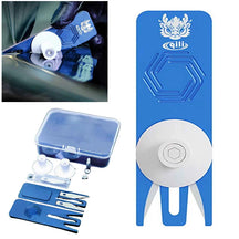 Cortador Guia Multifuncional com Lâmina Segura — Roxo ou Azul | Kit com 10 Lâminas de Reposição