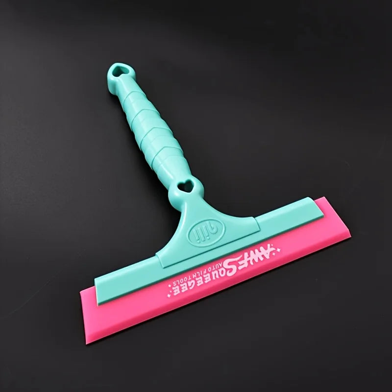 Rodinho de Limpeza e Aplicação — Borracha Rosa 20cm Macia