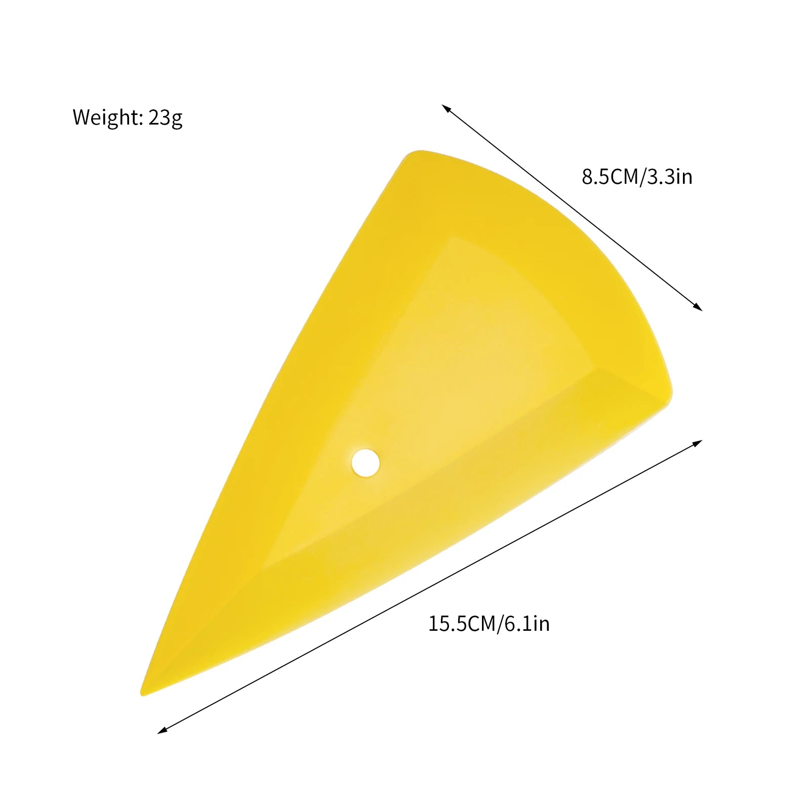 Espátula de Canto Contour Bico Pizza – Verde ou Amarela