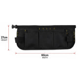 Avental de Cintura Kunaisi para Ferramentas de Envelopamento — Oxford Ajustável 60x27cm