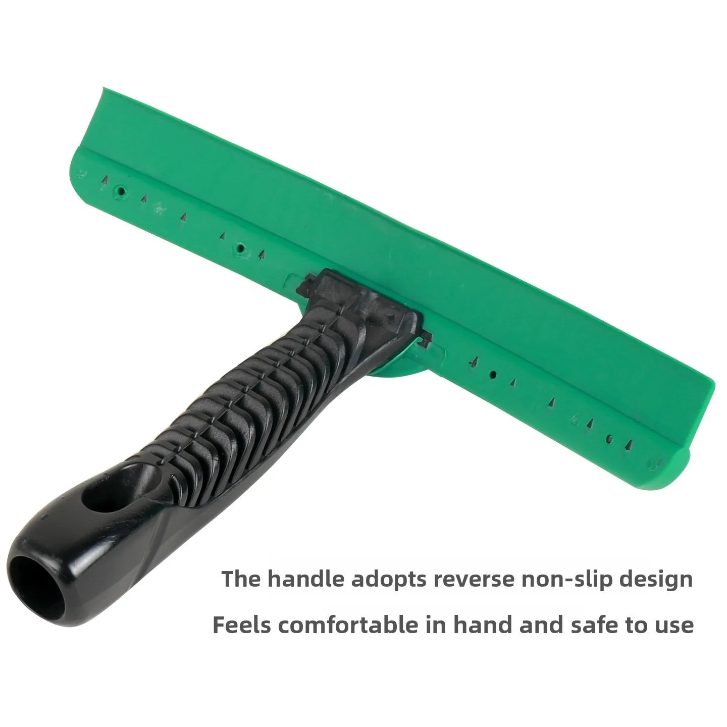 Rodo em T TOFAR Verde e Preto — Silicone Macio 25cm ou 35cm para Limpeza e Aplicação de PPF