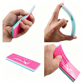 Kit 2 Borrachas STRtools Rosa Rígida 15cm — Para PS e Películas Mais Espessas