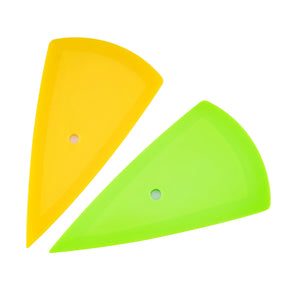 Espátula de Canto Contour Bico Pizza – Verde ou Amarela