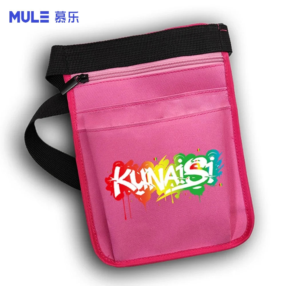 Bolsa de Cintura Kunaisi PRO em Nylon 24x22cm — Impermeável com Fecho de Encaixe