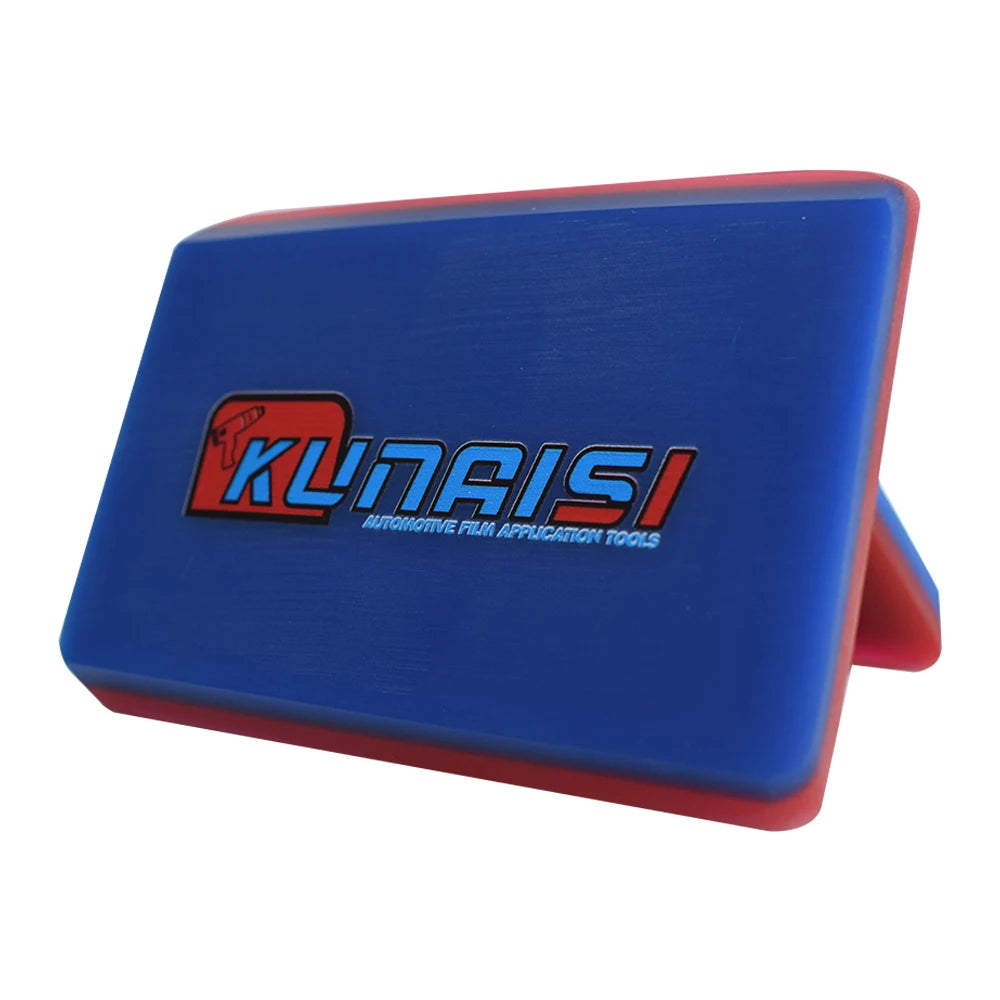 Borracha Dupla Camada Kunaisi 10x7cm — Tendão Bovino TPU | Vermelha 75° ou Azul 70°