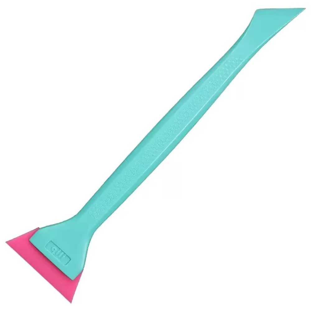 Mini Rodinho Qili Tools 2 Em 1 Rodo E Espátula Automotivo