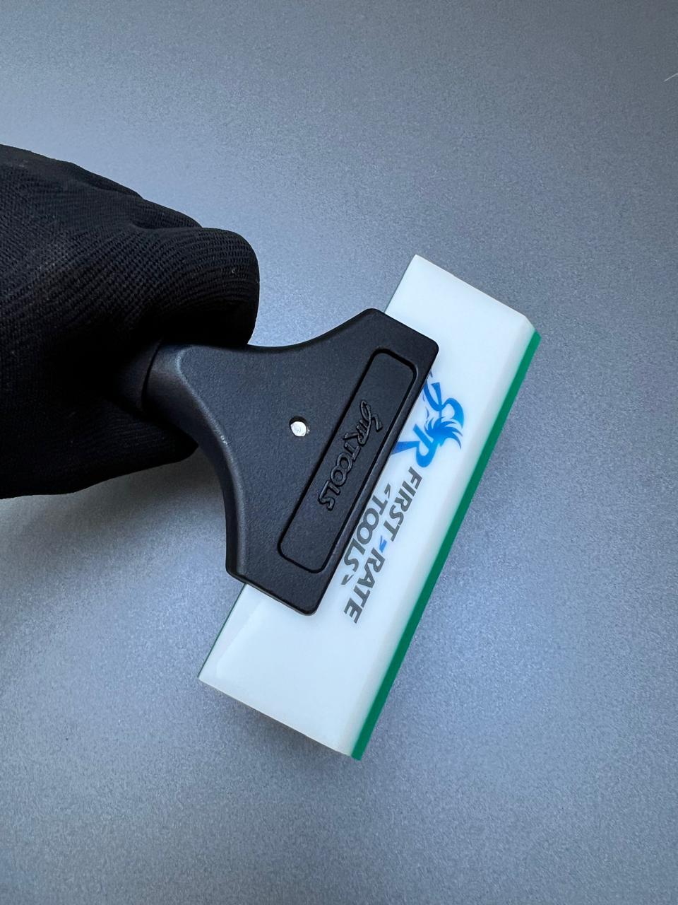 Rodo Profissional para Aplicação de Película Window Film | Borracha Rígida com Cabo em Alumínio 18cm ou 23cm