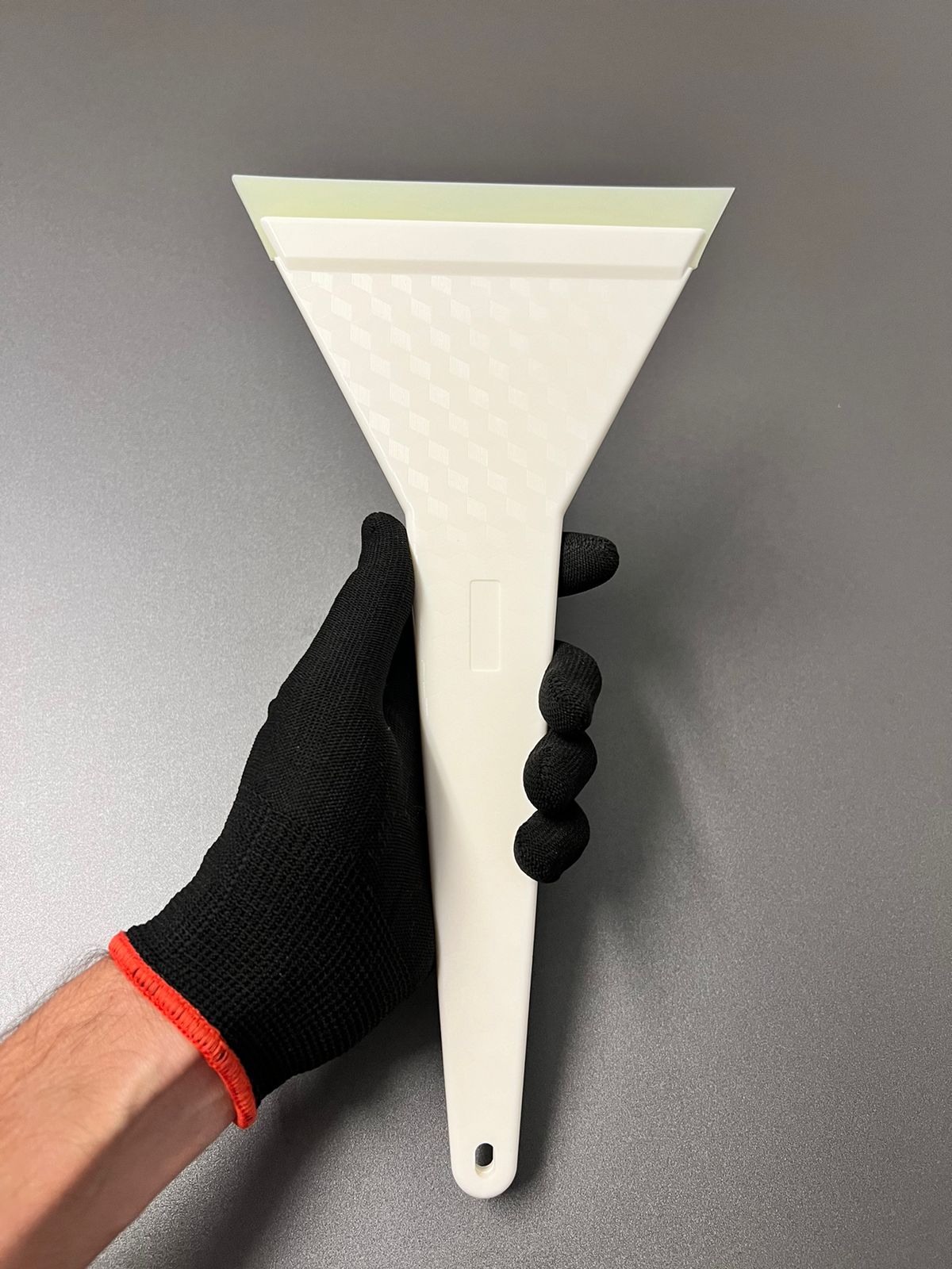 Espátula Longa Aplicação Película 30cm com Ponta Borracha 15cm