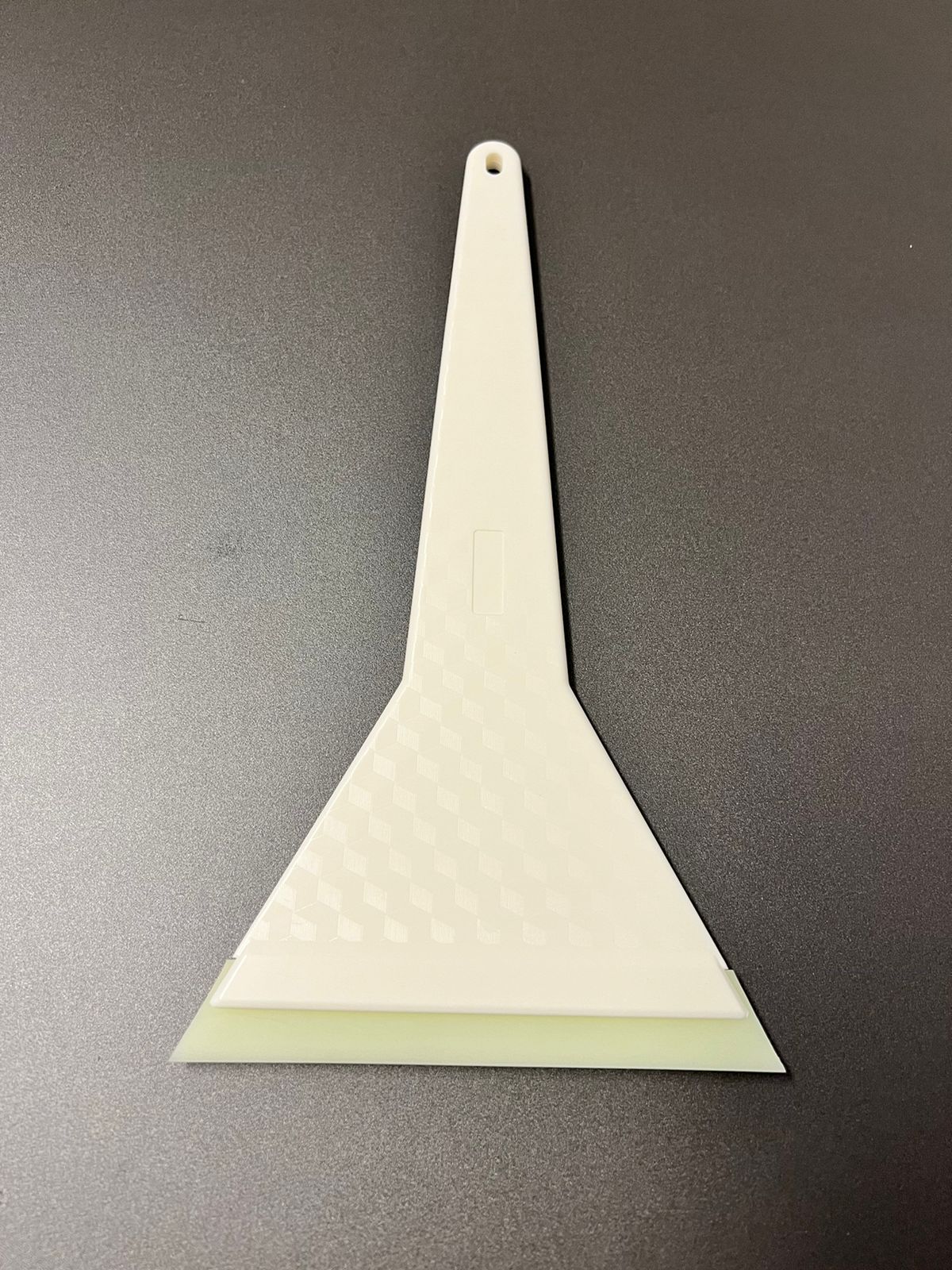 Espátula Longa Aplicação Película 30cm com Ponta Borracha 15cm