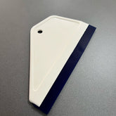 Kit com 2 Rodos Trapézio com Refil Azul de Média Rigidez | Aplicação e Limpeza de PPF, Window Film e Adesivos