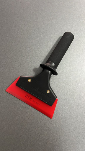 Rodo de Aplicação Resina 18cm Borracha Média Dureza 13cm