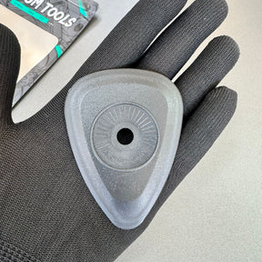 Kit com 3 Espátulas Triangle Blade para Aplicação de Películas de Controle Solar (Window Film) | Ferramentas Profissionais