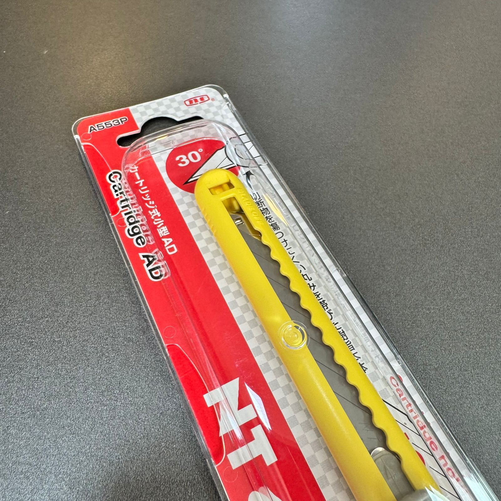 Estilete Profissional NT Cutter A-553P com Reservatório para Lâminas | Alta Precisão para PPF, Window Film e Adesivos