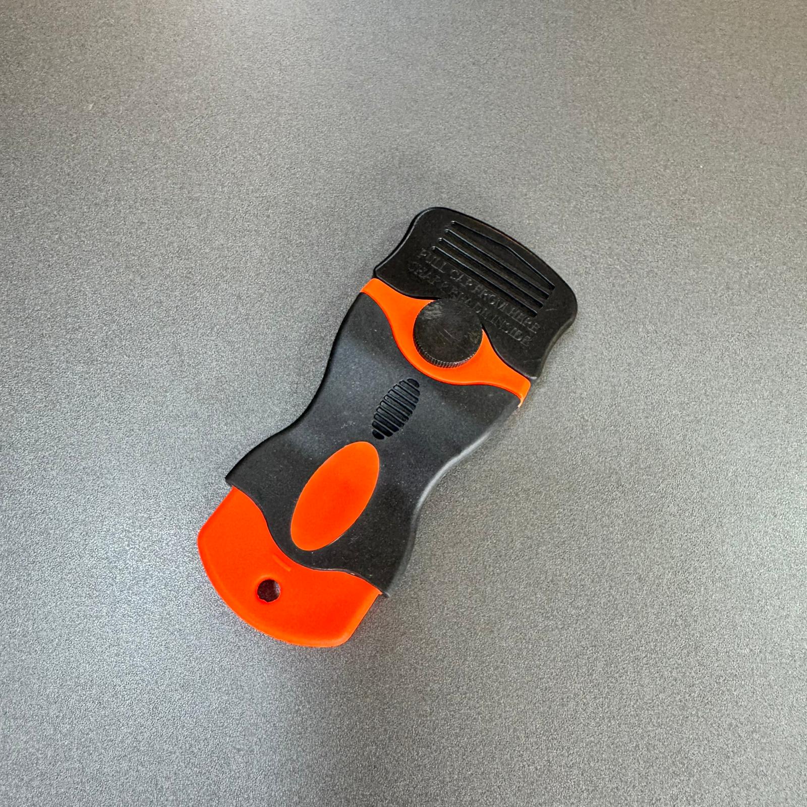 Raspador Ratinho para Remoção de Insufilm Laranja