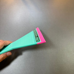 Espátula Longa 30cm para Aplicação Para-brisa Ponta de Borracha