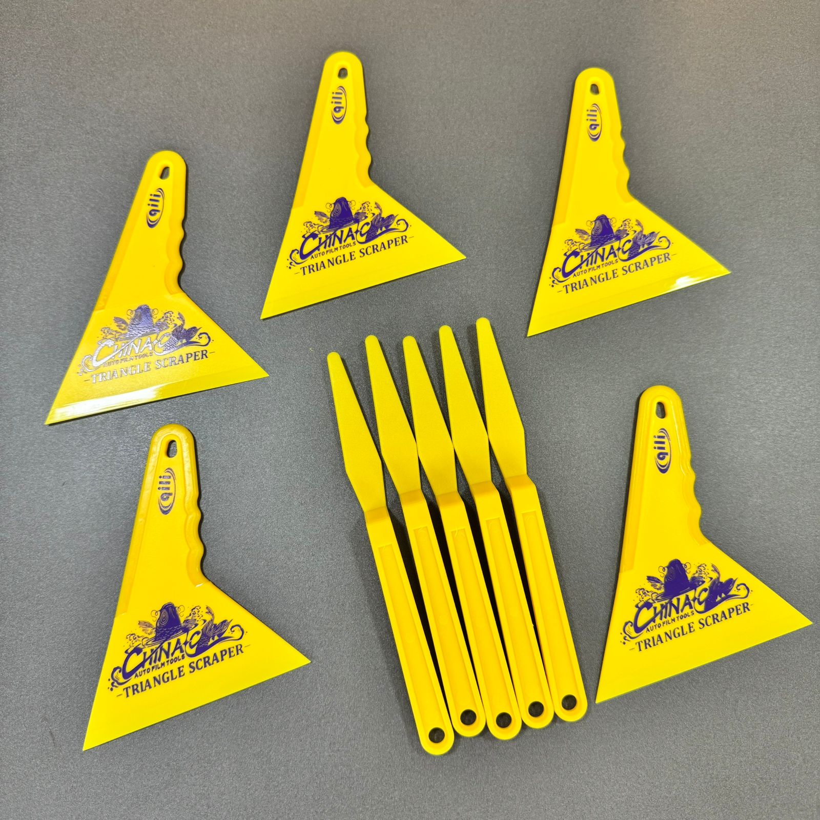 Kit 10 Espátulas de Aplicação 5 Batedor Mini c/15cm +  5 Afastador de Pestanas